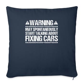 Automotive Mechatronics Engineer Car Mechanic Auto Mechanic - Sofa pillowcase 17,3'' x 17,3'' (45 x 45 cm) - navy - Front