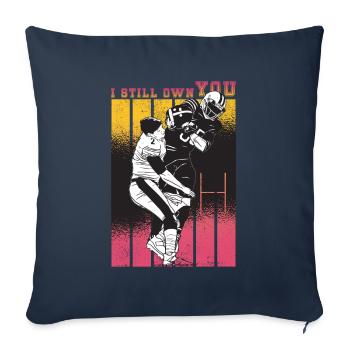 I Still Own You Football - Sofa pillowcase 17,3'' x 17,3'' (45 x 45 cm) - navy - Front