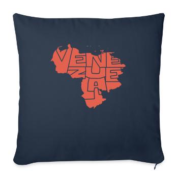 Venezuela Republic Caribbean South America Fun Gift - Sofa pillowcase 17,3'' x 17,3'' (45 x 45 cm) - navy - Front