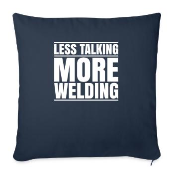 Schweißer Schweißen Schweißerei Welder Welding - Sofa pillowcase 17,3'' x 17,3'' (45 x 45 cm) - navy - Front
