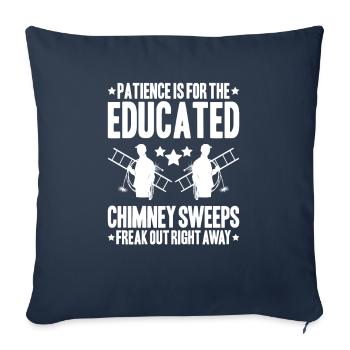 Schornsteinfeger Kaminkehrer Chimney Sweep - Sofa pillowcase 17,3'' x 17,3'' (45 x 45 cm) - navy - Front