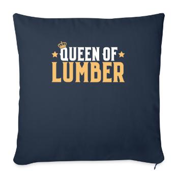Zimmerer Zimmermann Zimmerei Carpenter Carpentry - Sofa pillowcase 17,3'' x 17,3'' (45 x 45 cm) - navy - Front