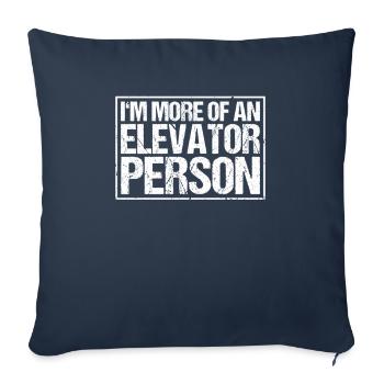 Elevator Fitter Elevator Mechanic Elevator Mechanic - Sofa pillowcase 17,3'' x 17,3'' (45 x 45 cm) - navy - Front