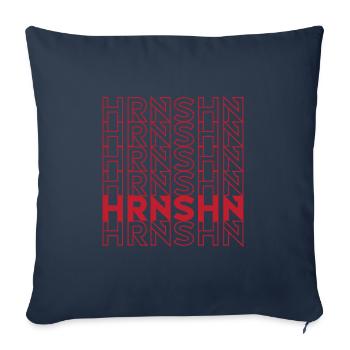 HRNSHN sarcasm sayings funny funny - Sofa pillowcase 17,3'' x 17,3'' (45 x 45 cm) - navy - Front