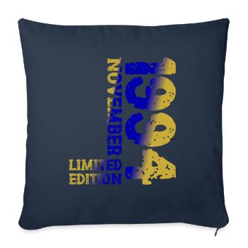 1994 November Limited Edition 29th Birthday Decoration - Sofa pillowcase 17,3'' x 17,3'' (45 x 45 cm) - navy - Front