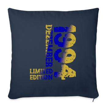 1994 December Limited Edition 29th Birthday Decoration - Sofa pillowcase 17,3'' x 17,3'' (45 x 45 cm) - navy - Front