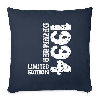 1994 December Limited Edition 29th Birthday Decoration - Sofa pillowcase 17,3'' x 17,3'' (45 x 45 cm) - navy - Front