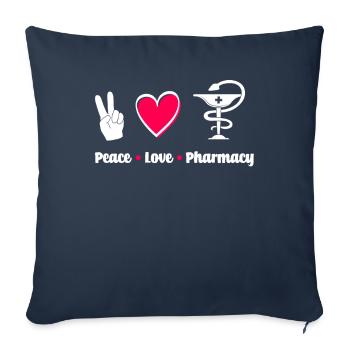 Apothecary Apothecary Apothecary Pharmacy Gift - Sofa pillowcase 17,3'' x 17,3'' (45 x 45 cm) - navy - Front