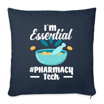 Apothecary Apothecary Apothecary Pharmacy Gift - Sofa pillowcase 17,3'' x 17,3'' (45 x 45 cm) - navy - Front