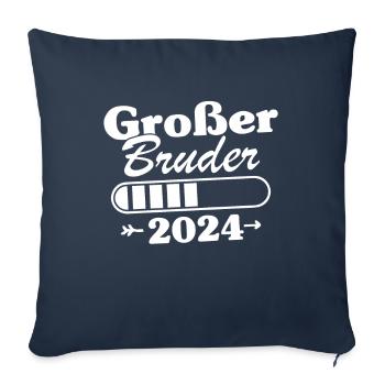 Chargement de Big Brother 2024 - Housse de coussin décorative 45 x 45 cm - bleu marine - Devant