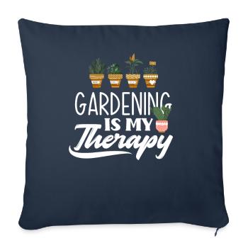 Gardener, Gardener, Gardener, Hobby Gardener, Plants - Sofa pillowcase 17,3'' x 17,3'' (45 x 45 cm) - navy - Front