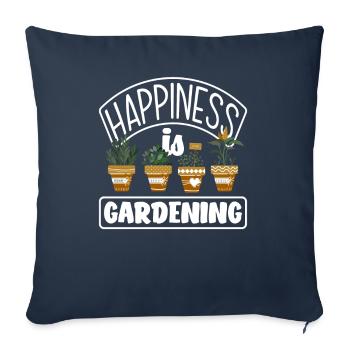 Gardener, Gardener, Gardener, Hobby Gardener, Plants - Sofa pillowcase 17,3'' x 17,3'' (45 x 45 cm) - navy - Front