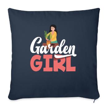 Gardener, Gardener, Gardener, Hobby Gardener, Plants - Sofa pillowcase 17,3'' x 17,3'' (45 x 45 cm) - navy - Front