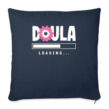 Doula Gift Doula Doulas - Sofa pillowcase 17,3'' x 17,3'' (45 x 45 cm) - navy - Front