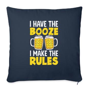Funny Bartender Saying Bartender Gift - Sofa pillowcase 17,3'' x 17,3'' (45 x 45 cm) - navy - Front