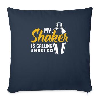 Funny Bartender Saying Bartender Gift - Sofa pillowcase 17,3'' x 17,3'' (45 x 45 cm) - navy - Front