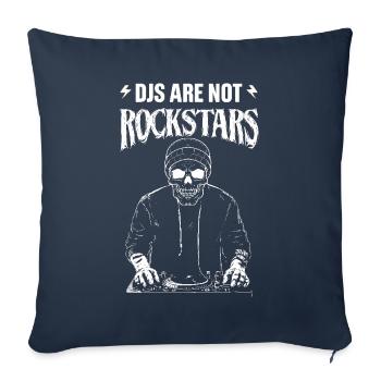 DJ Accessories for Turntables DJ Party Favors - Sofa pillowcase 17,3'' x 17,3'' (45 x 45 cm) - navy - Front