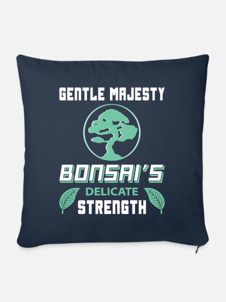 Bonsai Tree - Sofakissenbezug 45 x 45 cm - Navy