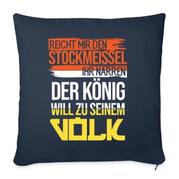 Hobbyimker Imker Bienen Flüsterer Imkern Honig - Sofakissenbezug 45 x 45 cm - Navy - Vorne