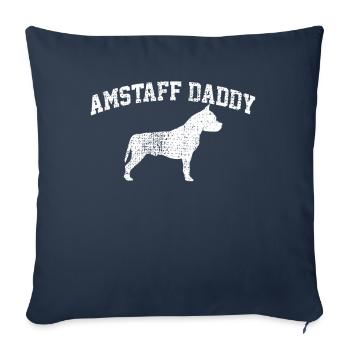 American Staffordshire - Sofakissenbezug 45 x 45 cm - Navy - Vorne