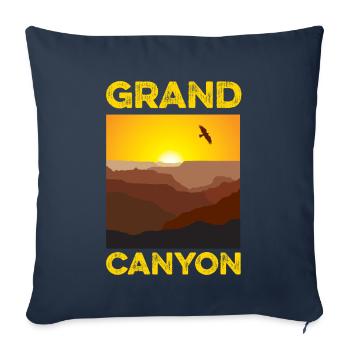 Grand Canyon - Sofakissenbezug 45 x 45 cm - Navy - Vorne