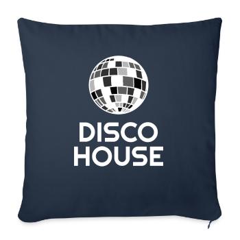 Disco House - Sofakissenbezug 45 x 45 cm - Navy - Vorne