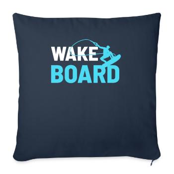 Wakeboarding - Sofakissenbezug 45 x 45 cm - Navy - Vorne