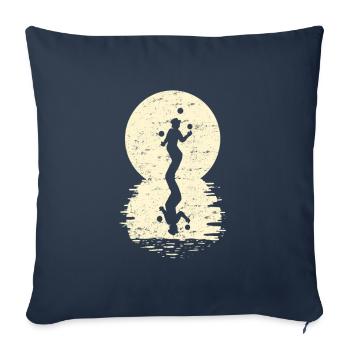 Jonglieren - Sofakissenbezug 45 x 45 cm - Navy - Vorne