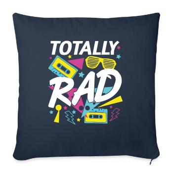 Totally Awesome - Sofa pillowcase 17,3'' x 17,3'' (45 x 45 cm) - navy - Front