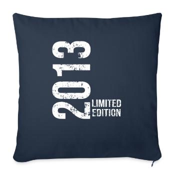 Limitierte Auflage von 2013 - Sofakissenbezug 45 x 45 cm - Navy - Vorne