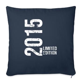 Edition Limitée De 2015 - Housse de coussin décorative 45 x 45 cm - bleu marine - Devant