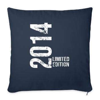 Edition Limitée De 2014 - Housse de coussin décorative 45 x 45 cm - bleu marine - Devant