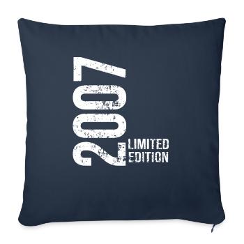 2007 Limited Edition - Sofa pillowcase 17,3'' x 17,3'' (45 x 45 cm) - navy - Front