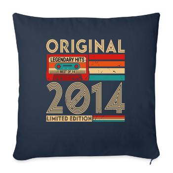 Original Legendary Hits Best of 2014 - Sofa pillowcase 17,3'' x 17,3'' (45 x 45 cm) - navy - Front