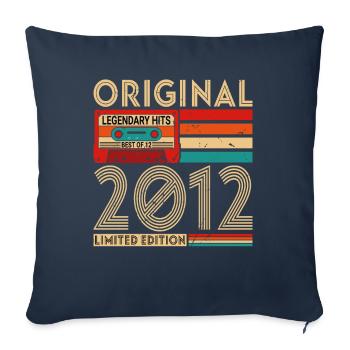 Succès Légendaires Originaux Le Meilleur De 2012 - Housse de coussin décorative 45 x 45 cm - bleu marine - Devant