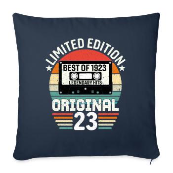 Édition Limitée Du Meilleur De L'original De 1923 - Housse de coussin décorative 45 x 45 cm - bleu marine - Devant