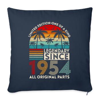 Legendary since 1954 all original parts - Sofa pillowcase 17,3'' x 17,3'' (45 x 45 cm) - navy - Front