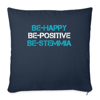 Idées cadeaux pour des détails amusants - Housse de coussin décorative 45 x 45 cm - bleu marine - Devant