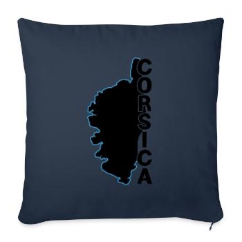 Corsica - Sofa pillowcase 17,3'' x 17,3'' (45 x 45 cm) - navy - Front