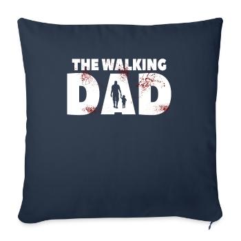 Humorous gift for Father's Day - Sofa pillowcase 17,3'' x 17,3'' (45 x 45 cm) - navy - Front