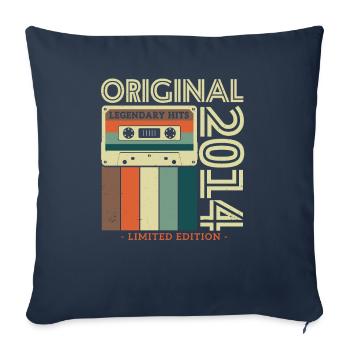 Retro Schatz 2014 - Sofa pillowcase 17,3'' x 17,3'' (45 x 45 cm) - navy - Front