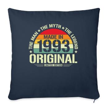 Mythos 1993 Limited Edition - Sofa pillowcase 17,3'' x 17,3'' (45 x 45 cm) - navy - Front