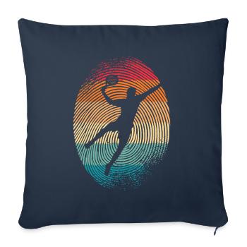 Padel Tennis Padel Tennis Padel Players Men Padel - Sofa pillowcase 17,3'' x 17,3'' (45 x 45 cm) - navy - Front