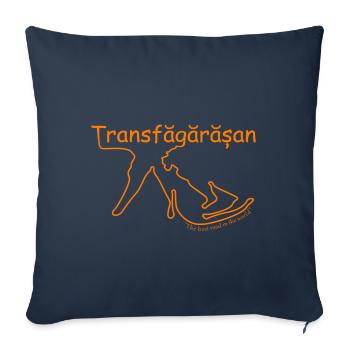 Transfăgărășan orange - Sofakissenbezug 45 x 45 cm - Navy - Vorne