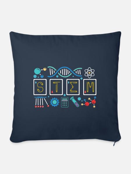STEM - Sofakissenbezug 45 x 45 cm - Navy