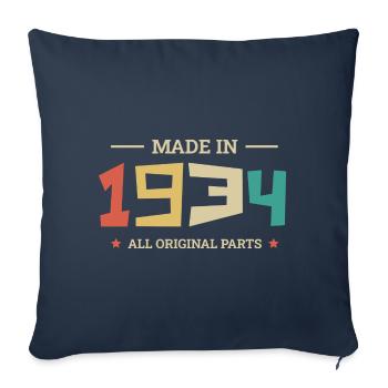 Legendary Since 1934 Original 1934 - Sofa pillowcase 17,3'' x 17,3'' (45 x 45 cm) - navy - Front
