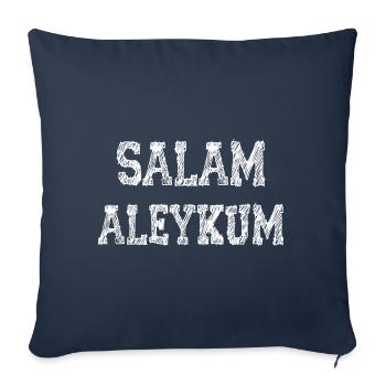 Salam Aleykun - Sofakissenbezug 45 x 45 cm - Navy - Vorne