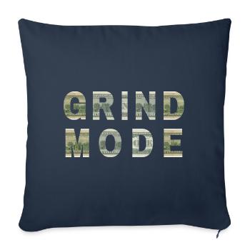 Grind Mode Dollar Bill Texture Motivation - Sofakissenbezug 45 x 45 cm - Navy - Vorne