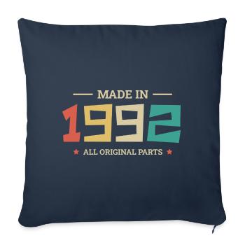Legendary Since 1992 Original 1992 - Sofa pillowcase 17,3'' x 17,3'' (45 x 45 cm) - navy - Front