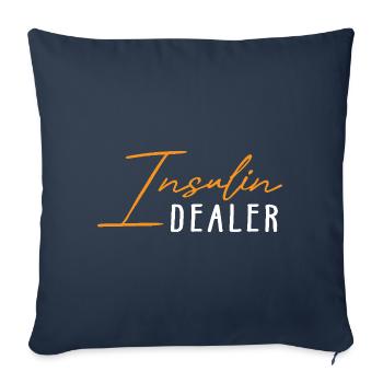 Monat zur Aufklärung über - Sofakissenbezug 45 x 45 cm - Navy - Vorne
